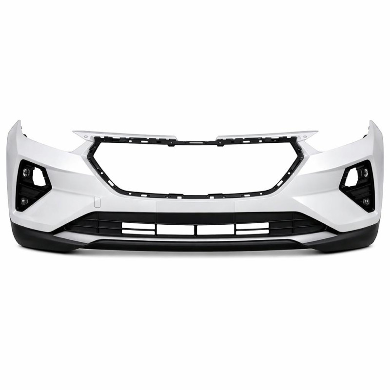 Бампер передний CHERY OMODA C5 2022 BW White Pearl (верхний) КИТАЙ 3-слойка