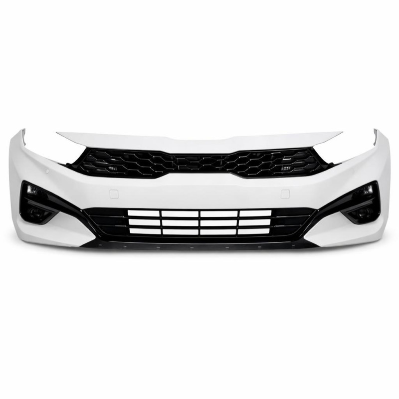 Услуга покраски бампер передний KIA K5 SWP-SNOW WHITE PEARL 3х слойка РЕШЕТКИ И ПТФ НЕ КРАСИМ 