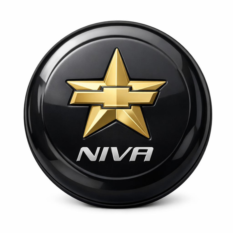 Колпак запасного колеса CHEVROLET NIVA ЗОЛОТАЯ ЗВЕЗДА 