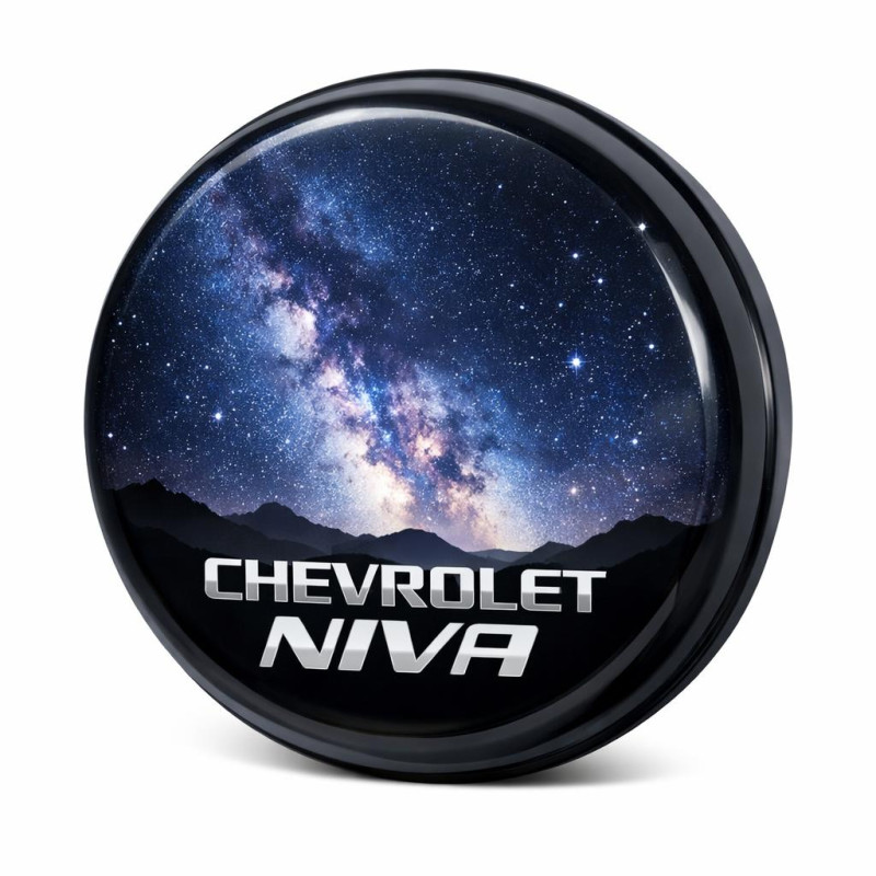Колпак запасного колеса CHEVROLET NIVA МЛЕЧНЫЙ ПУТЬ ( с надписью ШЕВРОЛЕТ)