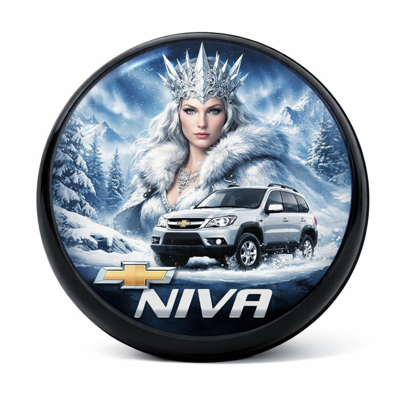 Колпак запасного колеса CHEVROLET NIVA СНЕЖНАЯ КОРОЛЕВА 