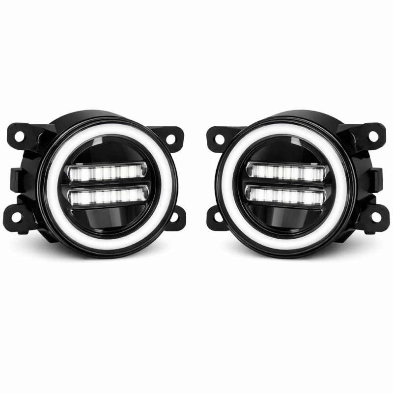 Противотуманные фара Lada Vesta , 4x4  Urban LED (3 полосы) +Кольцо лев/прав