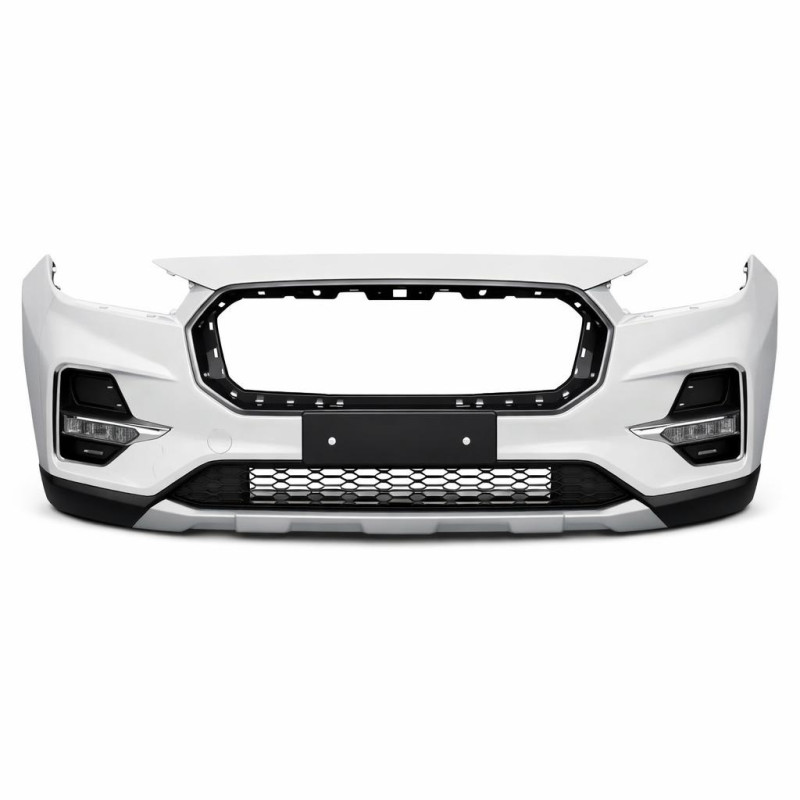 Бампер передний CHERY TIGGO 8 PRO 2021 BW White Pearl КИТАЙ 3-слойка