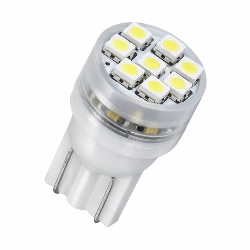 Лампа светодиод12 V 21 бесцок. 9 диодов белая (W3x 16d) МАЯК 5000 К