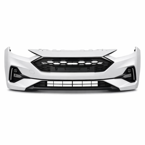 Бампер передний OMODA S5 БЕЛЫЙ (White pearl) (3-х слойная)