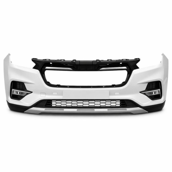 Бампер передний CHERY TIGGO 8 PRO MAX 2021 BW White Pearl 3-слойка КИТАЙ