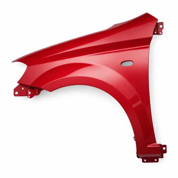 Крыло AVEO 06-SDN (T250) (API) КРАСНЫЙ GQV (Flame red) перед. правое с отв.под повторитель 