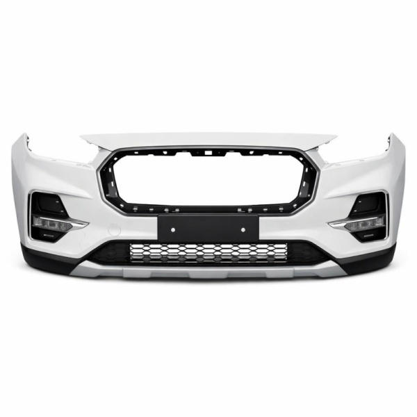 Бампер передний CHERY TIGGO 8 PRO 2021 BW White Pearl КИТАЙ 3-слойка