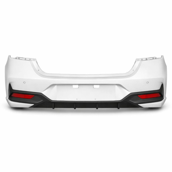 Бампер задний OMODA S5 БЕЛЫЙ (White pearl) (3-х слойная)